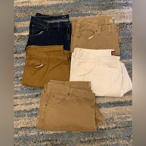 5 pairs Mens Wrangler jeans
